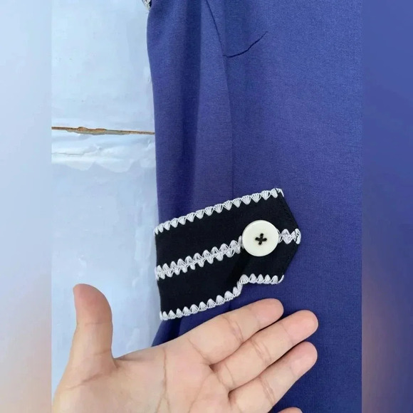 Lilly Pulitzer Fannie Stitch Sheath Dress medium - Picture 6 of 13